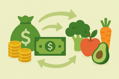 Save money and food